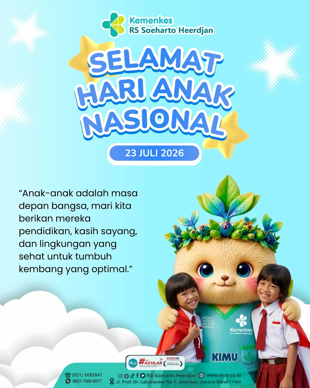 Hari Anak Nasional 2026: Anak Hebat, Indonesia Kuat