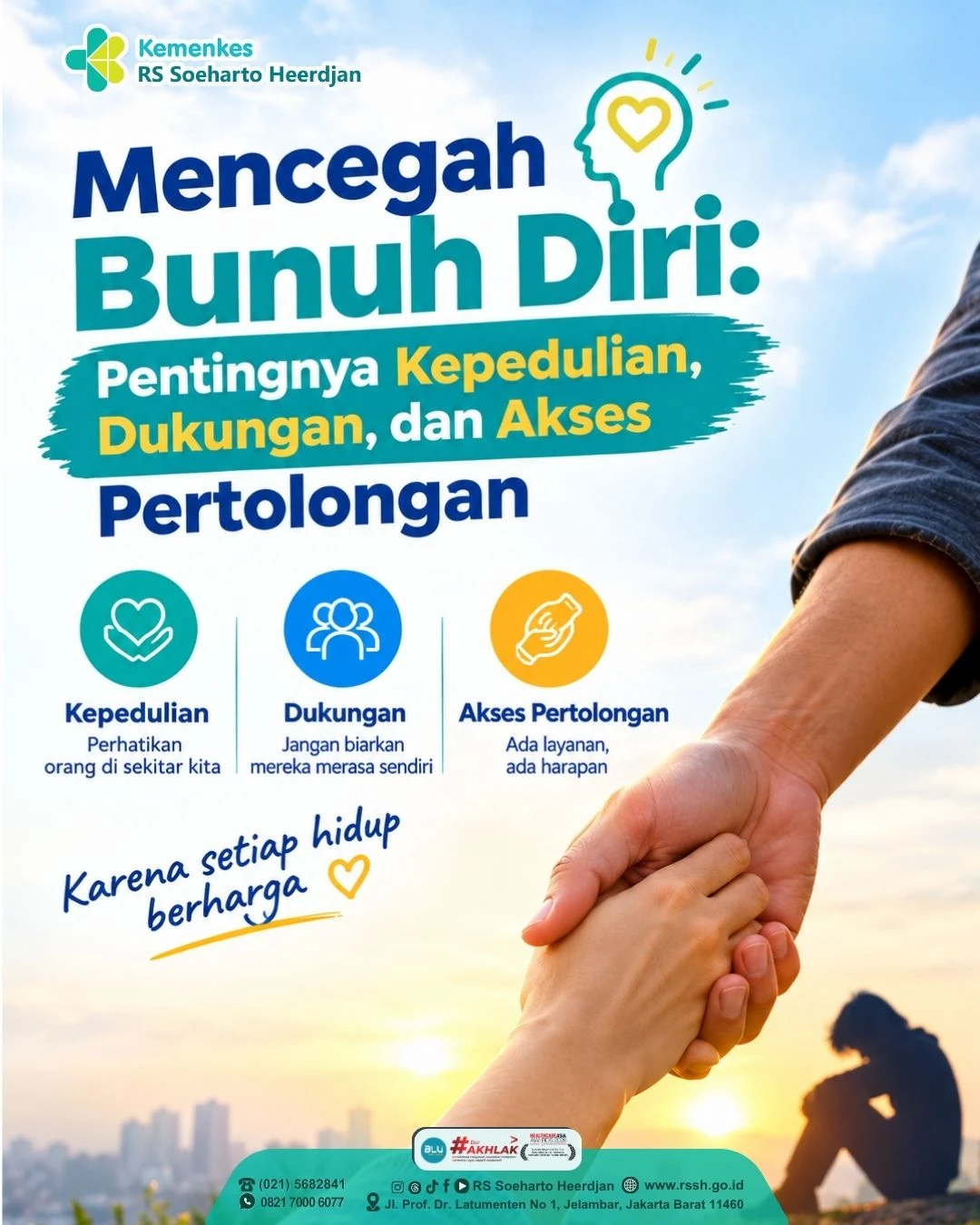 Mencegah Bunuh Diri: Pentingnya Kepedulian, Dukungan, dan Akses Pertolongan