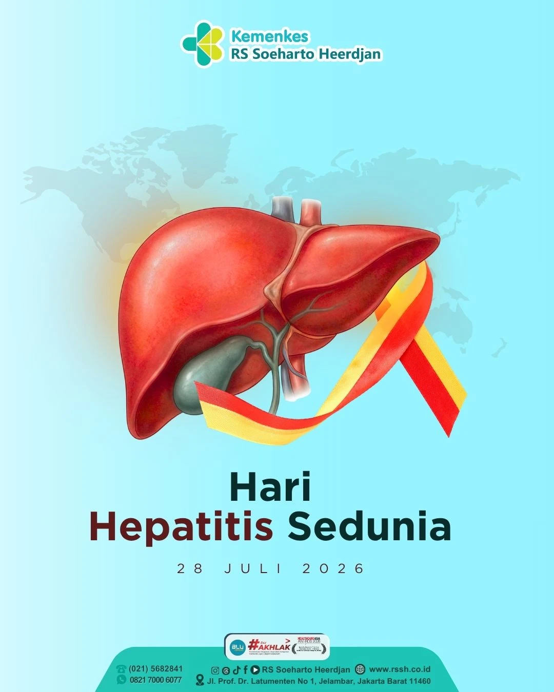 Hari Hepatitis Sedunia 2026: Bersama Cegah dan Atasi Hepatitis