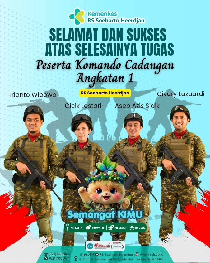 Empat Insan RSSH Tuntaskan Pendidikan Komando Cadangan Angkatan I, Wujud Nyata Semangat Patriotisme dan Nasionalisme