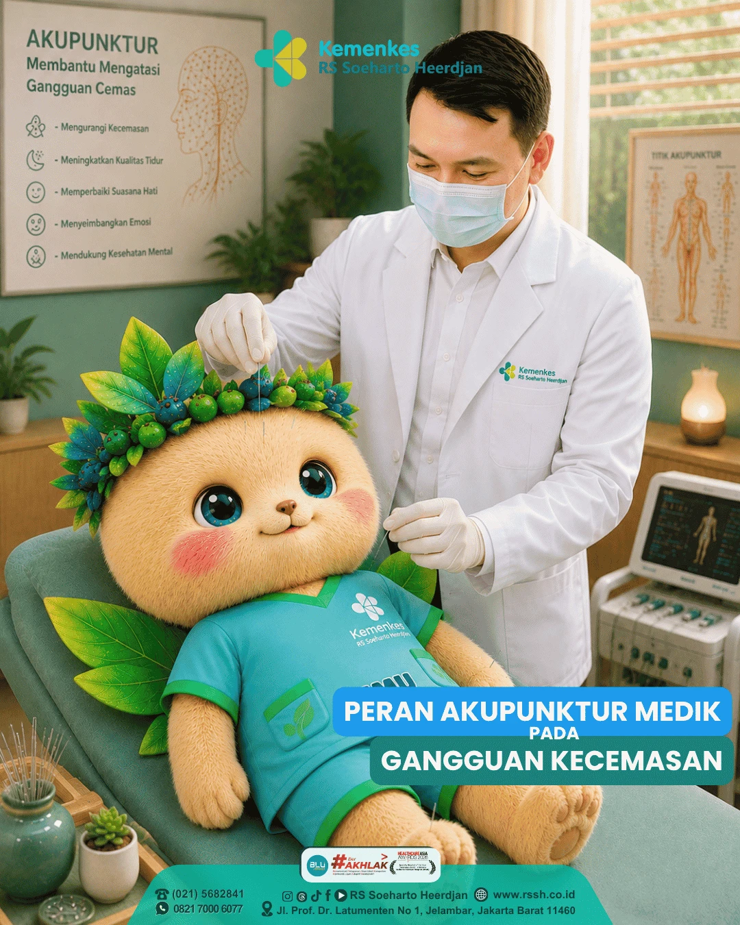 Manfaat Akupunktur untuk Gangguan Cemas