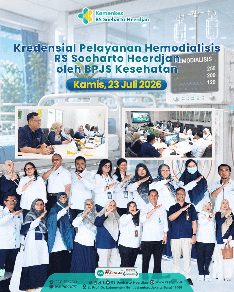 Kredensial Pelayanan Hemodialisis RS Soeharto Heerdjan oleh BPJS Kesehatan