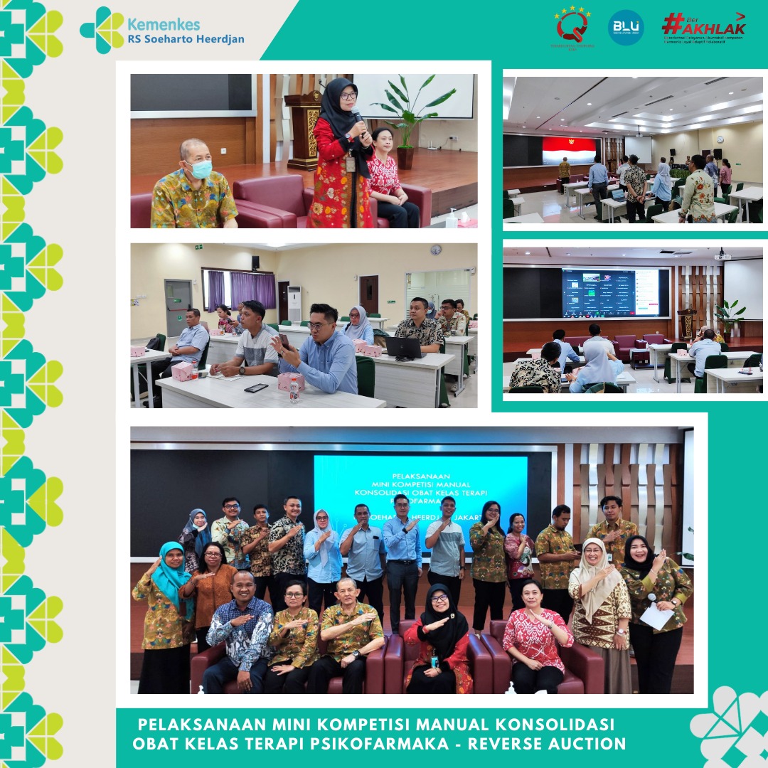 Pelaksanaan Mini Kompetisi Manual Konsolidasi Obat Kelas Terapi Psikofarmaka - Reverse Auction