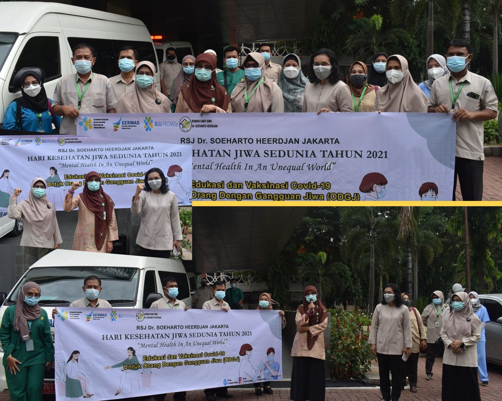 Menjalin Ukhuwah Islamiah dan Meningkatkan Ketangguhan SDM RSJSH Dalam Menghadapi Masa New Normal Era Pandemi Covid-19 dan Menyambut Bulan Syawal 1442 H